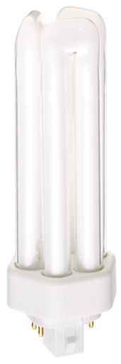 Product image for Satco S8351 32 Watt; pin-based Compact Fluorescent; 3500K; 82 CRI; GX24q-3 (4-Pin) base