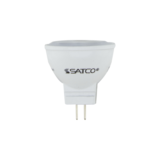 Product image for Satco S8603 3 Watt; LED; MR11; 3000K; 25 deg. Beam Angle; 25000 Average rated hours; 210 Lumens; GU4 base; 12 Volt; Carded