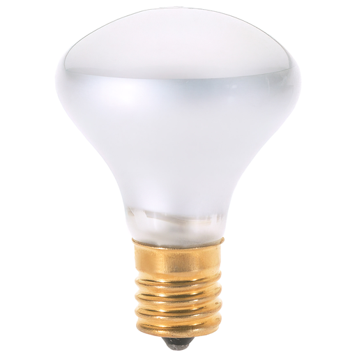 Product image for Satco S4701 40 Watt R14 Incandescent; Clear; 1500 Average rated hours; 280 Lumens; Intermediate base; 120 Volt; Carded