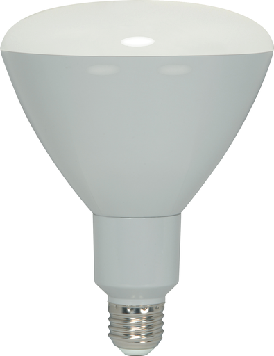 Product image for Satco S9047 - 13 watt; R40 LED; 4000K; 105' beam spread; Medium base; 120 volts
