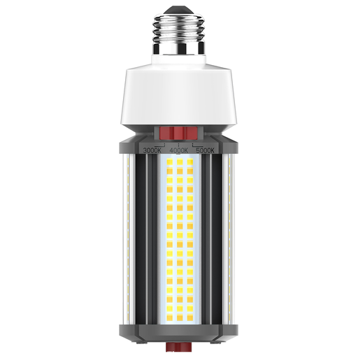 Product image for Satco S23148 27/22/18 Wattage Selectable; LED HID Replacement; CCT Selectable; Medium base; 100-277 Volt; ColorQuick Technology; PowerQuick Technology