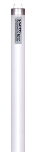 Product image for Satco S39937 12 Watt T8 LED; Medium bi-pin base; 5000K; 50000 Average rated hours; 1800 Lumens; Type A; Ballast dependent