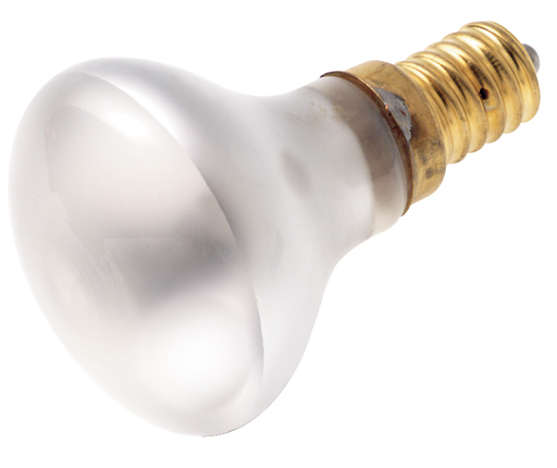 Product image for Satco S3396 40 Watt R14 Incandescent; Frost; 1500 Average rated hours; 280 Lumens; European base; 130 Volt
