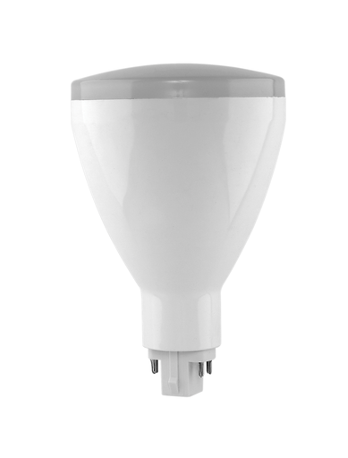 Product image for Satco S21404 16 Watt LED PL 4-Pin; 3000K; 1750 Lumens; G24q base; 50000 Average rated hours; Vertical; Type A; Ballast dependent