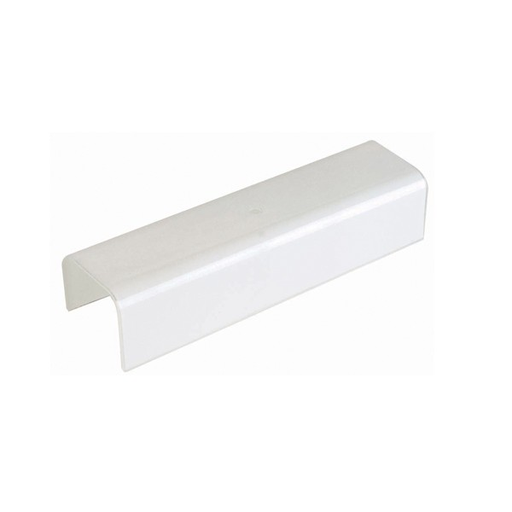 Product image for Satco 50/379 14 in.; U-Bend Shade; Horizontal Hole Centered From End; White; 1/8 Slip