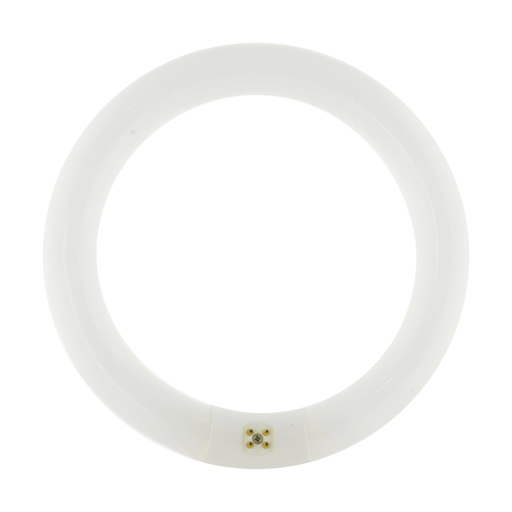 Product image for Satco S6507 30 Watt; T9; Circline Fluorescent; 3000K; Soft White; 82 CRI; 4-Pin base