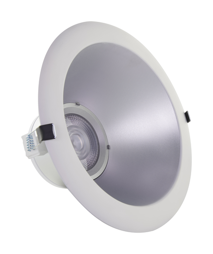 Product image for Satco S11817 46 Watt Commercial LED Downlight; 10 in.; Color Adjustable; Lumen Adjustable; 120-277 volt