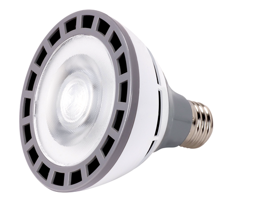 Product image for Satco S9763 12 Watt PAR30 Short Neck LED; 4000K; 25 deg. Beam Angle; Medium base; 100-277 Volt