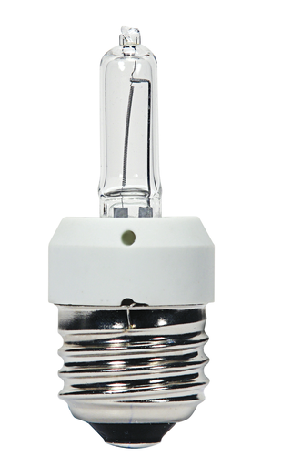 Product image for Satco S4310 40 Watt; Halogen / Excel; T3; Clear; 3000 Average rated hours; 560 Lumens; Medium base; 120 Volt