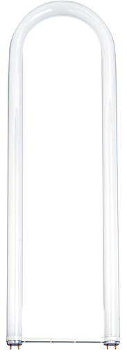 Product image for Satco S8457 32W T8; U-Bend Fluorescent; 3500K Neutral White; 82 CRI; Medium Bi Pin base