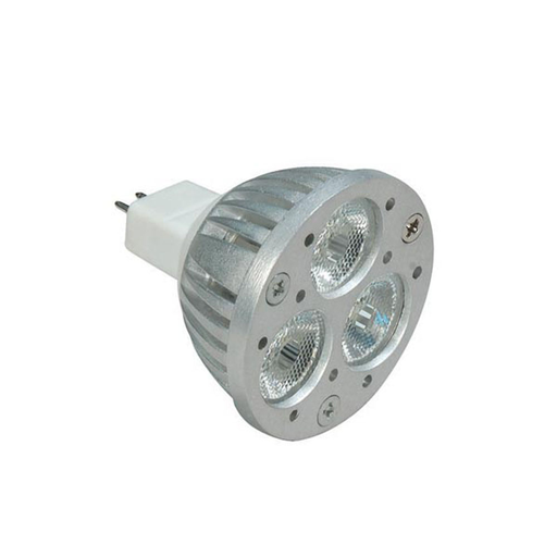 Product image for Satco S8781 - 3.6 watt; MR16; 3000K; 18' beam spread; Miniature 2 Pin Round base; 12 volts