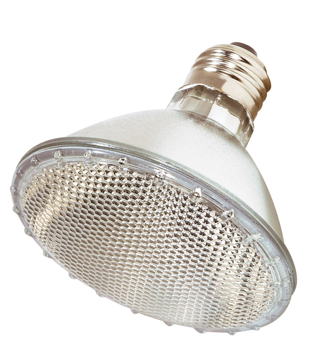 Product image for Satco S2207 50 Watt; Halogen; PAR30; Clear; 2500 Average rated Hours; 560 Lumens; Medium base; 120 Volt