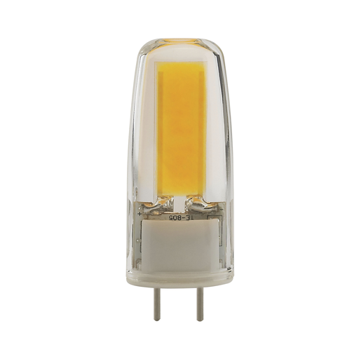 Product image for Satco S28680 4 Watt; JC LED; Clear; 3000K; G8 base; 120-130 Volt