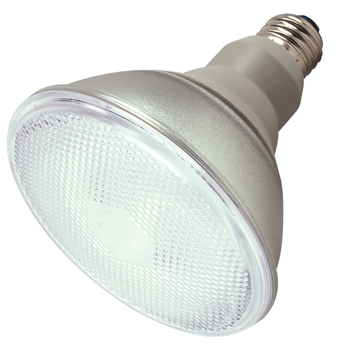 Product image for Satco S7422 23 Watt; PAR38 Compact Fluorescent; 5000K; 82 CRI; 230 Volt