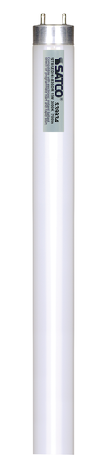 Product image for Satco S39934 12 Watt T8 LED; Medium bi-pin base; 3000K; 50000 Average rated hours; 1700 Lumens; Type A; Ballast dependent