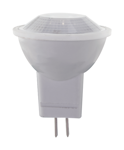 Product image for Satco S21741 2 Watt MR11 LED; GU4 base; 3000K; 12 Volt; 36 deg. Beam Angle; 2-Card