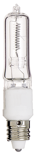 S3157 - 75 Watt - Halogen - T4 - Clear - 2000 Average rated hours - 1250 Lumens - Mini Candelabra base - 120 Volt