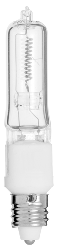 Picture of S3107 - 100 Watt - Halogen - T4 - Clear - 2000 Average rated hours - 1700 Lumens - Mini Candelabra base - 120 Volt
