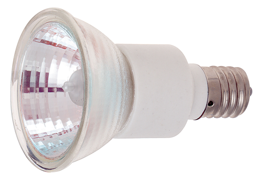 Product image for Satco S3435 100 Watt; Halogen; JDR; 2000 Average rated hours; 1000 Lumens; Intermediate base; 120 Volt; Carded