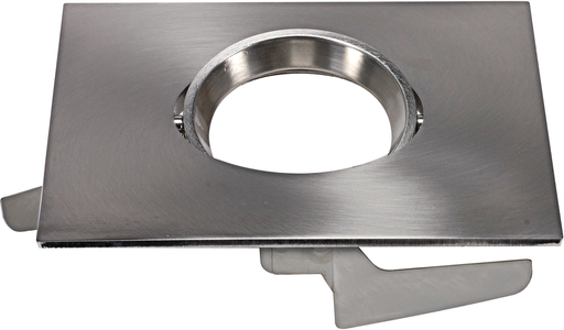 Product image for Satco S9694 Freedom Square 5"/6" Gimbal Trim Option For 5"/6" Base Unit; Brushed Nickel Finish