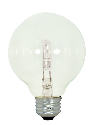43 Watt - Halogen - G25 - Clear - 1000 Average rated hours - 750 Lumens - Medium base - 120 Volt