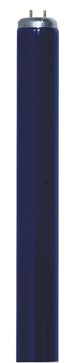 Product image for Satco S6407 15 Watt; T8; Black light Blue Fluorescent; Medium Bi Pin base