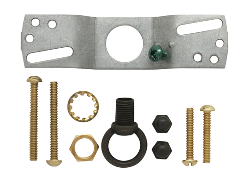 90/1688 - 1" Loop Parts Bag - Antique Brass Finish
