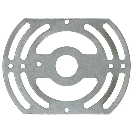 Product image for Satco 90/111 Universal Crossbar; 4" Length; 3" Diameter; Screw Holes; 2-3/4" x 3-1/2" Center To Center