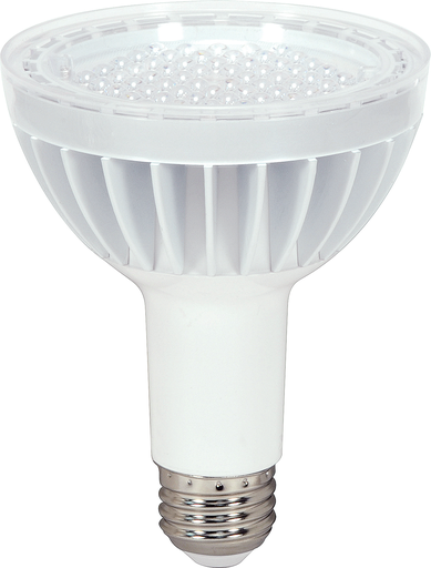 Product image for Satco S8949 Discontinued - 14W PAR30 Long Neck LED; 5000K; 40' beam spread; Medium base; 120 volts