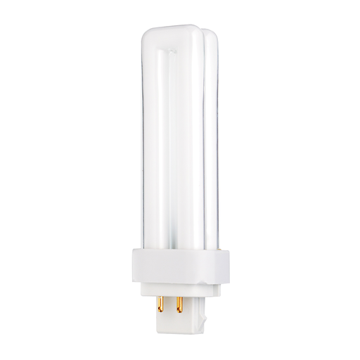 Product image for Satco S8330 13 Watt; pin-based Compact Fluorescent; 3000K; 82 CRI; G24Q-1 (4-Pin) base