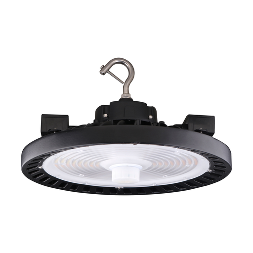 Product image for Nuvo 65/770R1 LED UFO High Bay; CCT Selectable 3K/4K/5K and Wattage Selectable 80W/100W/120W; 50,000 hours working life; Black Finish