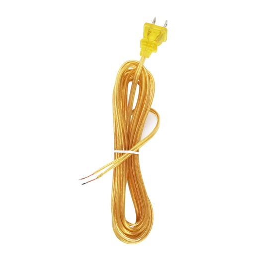 Product image for SAT 90/1531 15' CLEAR GOLD CORD SET SPT-1