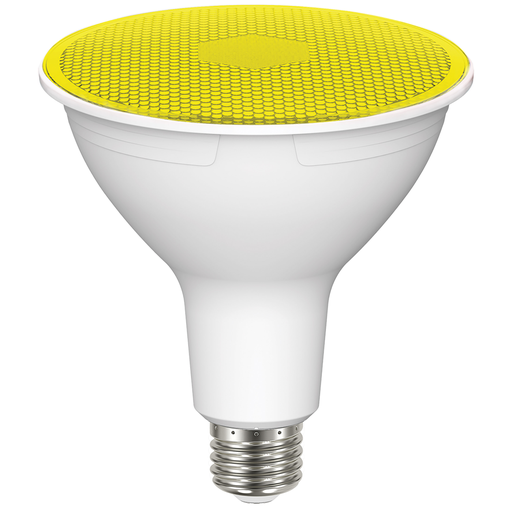 Product image for SATCO S29484 11.5PAR38/LED/90'/YELL