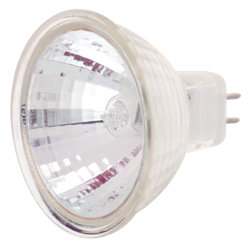 Product image for Satco S1991 35 Watt; Halogen; MR11; FTE/C/24; 2000 Average rated hours; Sub Miniature 2 Pin base; 24 Volt