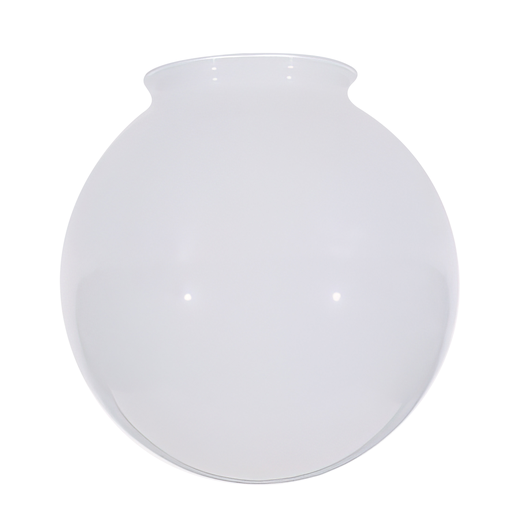 Product image for SATCO 50/143 6 x 3-1/4 Inch Sprayed Glossy White Lighting Globe