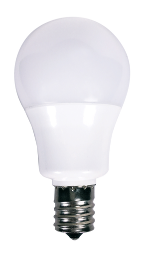 Product image for Satco S9067 5.5 Watt; A15 LED; 4000K; E17 Intermediate base; 230 deg. Beam Angle; 120 Volt