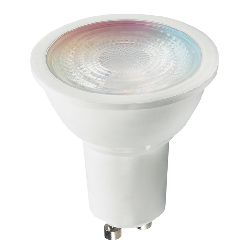 Product image for Satco S11271 5.5 Watt; MR16 LED; Tunable White; Starfish IOT; 120 Volt; 400 Lumens; RGBW