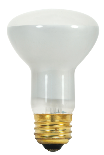 Product image for Satco S8519 45W R20 Incandescent; Frost; 5000 Average rated hours; 280 Lumens; Medium base; 130 Volt