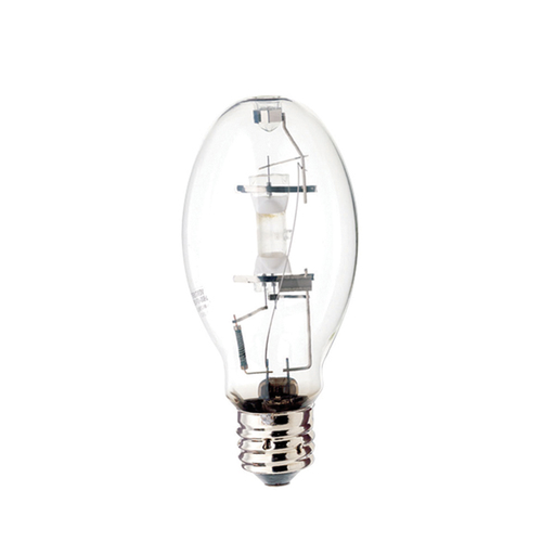 Product image for Satco S5830 70 Watt; Metal Halide HID; Mogul extended base; ED28; Clear; 65 CRI; 4200K