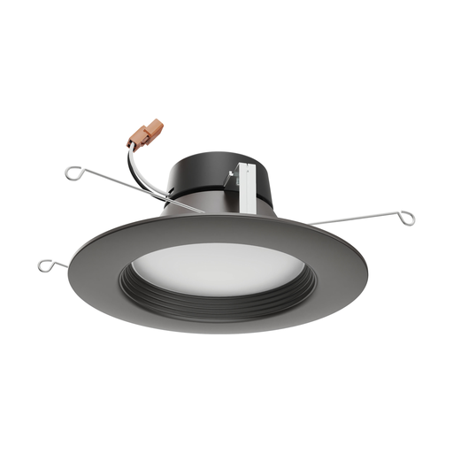 Product image for Satco S11837 9 Watt; LED Downlight Retrofit; 5 Inch - 6 Inch; CCT Selectable; 120 volts; Dimmable; Bronze Finish