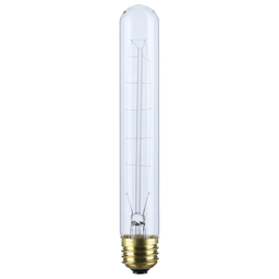 Satco S2422 60 Watt T9 Incandescent; Clear; 3000 Average rated hours; 230 Lumens; Medium base; 120 Volt