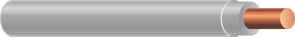 Product image for Southwire 58020605 THHN #10 Solid Copper GRAY Wire (1250ft SIMpull CoilPAK™)