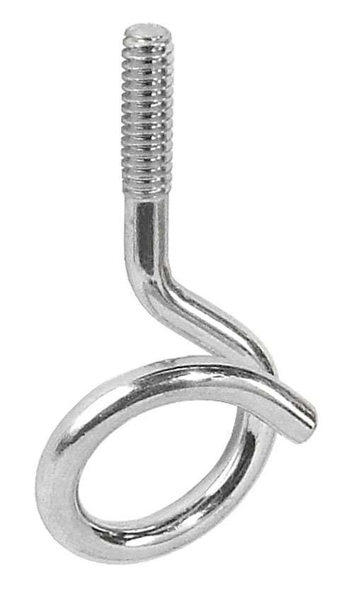 Product image for Garvin BR-751024 Bridle Ring 3/4" Loop 10-24 Machine Screw Threaded Leg
