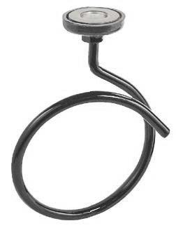 Product image for Garvin BRM75BK Magnetic Bridle Ring 3/4" Black 15lb