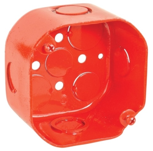 Product image for SWC 54171-RED 4" Oct bx Rd 2-1/8" D
