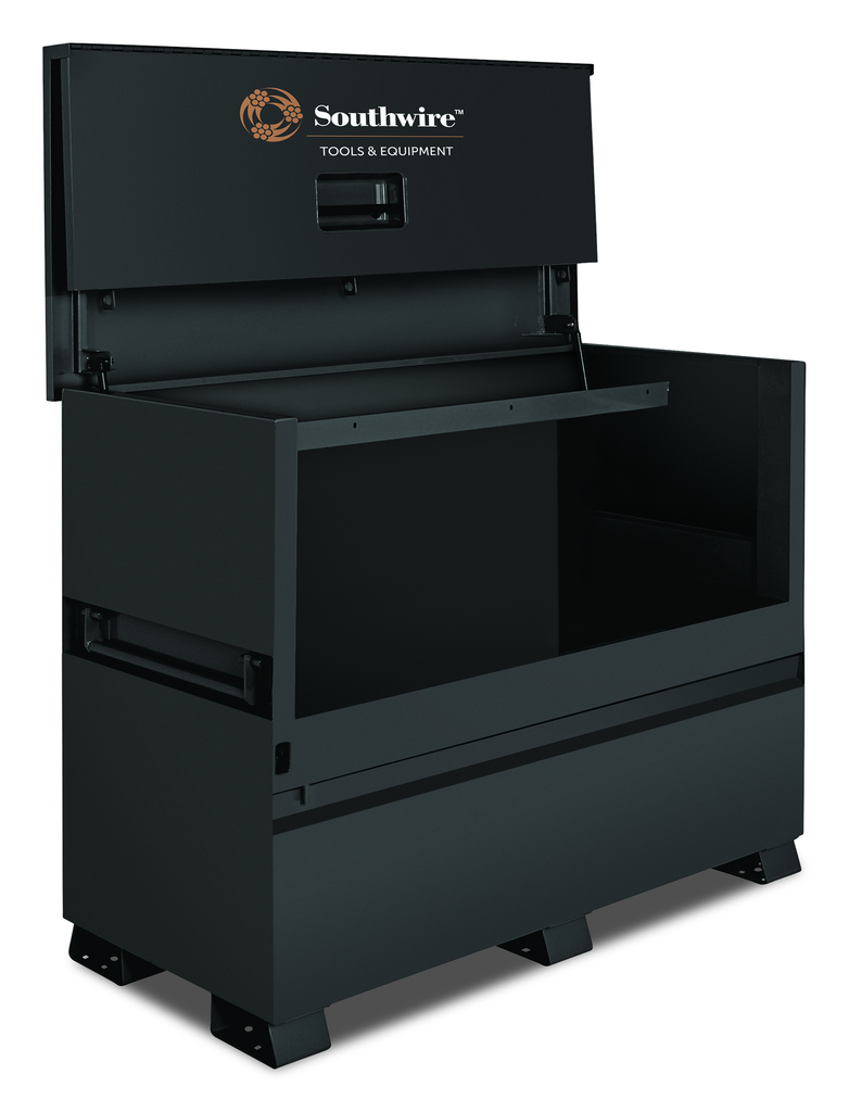 Product image for Southwire PB603049 (59822401) Material Storage Piano Box, Steel, 60" W x 30" D x 48.5" H