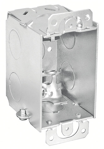 G601-BX - G601-BX - Box w/Clamps for & (6) 1/2" Side KO & (2) 1/2" Bottom, 2-1/2", 50 Pak