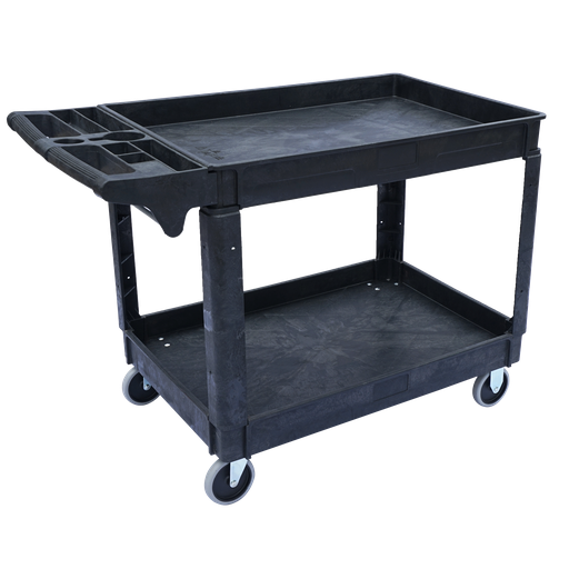 Product image for Southwire UCTS-LG Large 2-Shelf Cart, 550lb Load Capacity, 25.5" Length