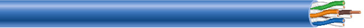 Picture of TEL244CAT5BE - Category 5e, Riser, 24/4-UTP (Solid), Blue, 1000' Reel in Box