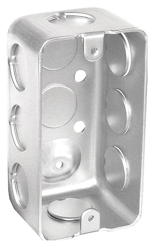 G19281 - Deep Handy Utility Box w/ (10) 1/2" KOs, 1-7/8", 50 Pak